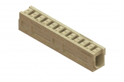 Блок монолитный водоотводный CompoMax DN100 полимербетонный кл. С 70953, рис. 1