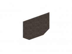 Заглушка стальная оцинкованная DN200 для лотка водоотводного бетонного 6151-5Б, рис. 1