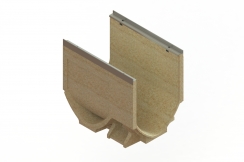 Лоток водоотводный CompoMax Drive DN300 H410 V-образный полуметровый, рис. 1