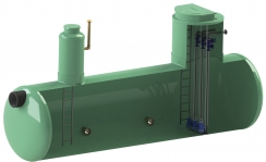 Горизонтальная КНС, рис. 1