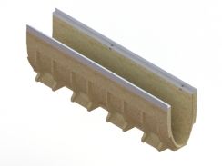 Лоток водоотводный CompoMax Drive DN150 H32 полимербетонный усиленный кл.С, D, Е, рис. 1