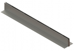 Насадка-щель водоприемная стальная оцинкованная Т-образная кл. A15, рис. 1