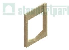 Переходник ревизионный полимербетонный конечная 67749-5К, рис. 1