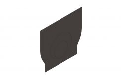 Заглушка торцевая пластиковая для лотков пластиковых 89001, 89072, рис. 1