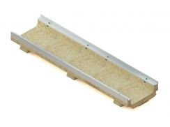 Лоток водоотводный CompoMax Drive полимербетонный усиленный DN200 H100, рис. 1