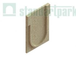 Заглушка торцевая полимербетонная для блока монолитного начального 67519-5Н, рис. 1