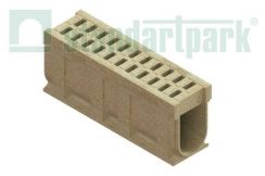 Блок монолитный водоотводной CompoMax полимербетонный DN200 h41 кл. F 75956, рис. 1