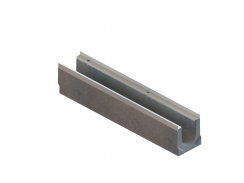 Лотки водоотводные бетонные BetoMax DN110 с внутренним уклоном h135-h230 под решетку кл. D,Е, рис. 1