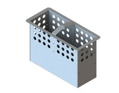 Корзина для пескоуловителя из оцинкованной стали 6159, рис. 1