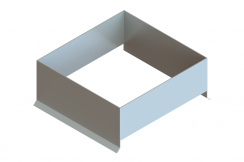 Корзина ревизии бетонных решёток DN400, рис. 1