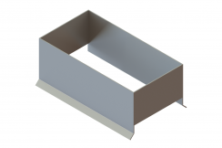 Корзина ревизии бетонных решёток DN160, рис. 1