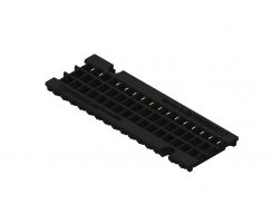 Решетка водоприемная Max DN110 чугунная ВЧ ячеистая, кл. Е 21405, рис. 1