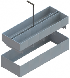 Ручка для подъема ревизионного элемента щелевых насадок Slim Drain ПН-75, рис. 1