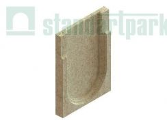 Заглушка торцевая полимербетонная для блока монолитного конечная 67519-5К, рис. 1