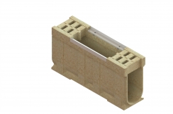 Блок монолитный CompoMax ревизионный к ПУ DN200 h51 кл. F, рис. 1