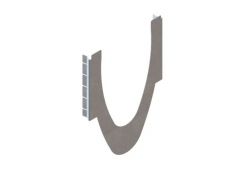 Переходник каскадный стальной для пескоуловителя полимербетонного 61248V-П-D-5, рис. 1