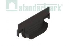 Заглушка глухая пластиковая для лотков водоотводных пластиковых 8010-М/80101-М, рис. 1