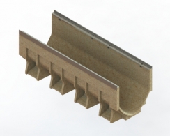 Лоток водоотводный CompoMax Drive DN300 H360 V-образный, рис. 1