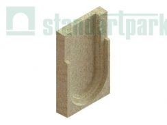 Торцевая заглушка полимербетонная для блока монолитного конечная 67019-5К, рис. 1