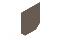 Заглушка торцевая стальная для лотка водоотводного бетонного 4549-D, рис. 1