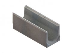 Лотки водоотводные бетонные BetoMax DN300 с внутренним уклоном h265-h610 под решетку кл.D,Е,F, рис. 1