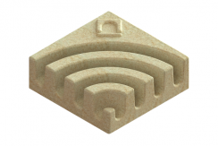 Модуль Г-образного соединения лотков 150х150, рис. 1