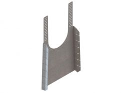 Переходник каскадный стальной для пескоуловителя бетонного 61248-D, рис. 1