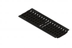 Решетка водоприемная Basic ячеистая чугунная кл. С250, рис. 1