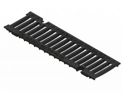 Решетка водоприемная Drive DN100 щелевая чугунная ВЧ кл. C250, рис. 1