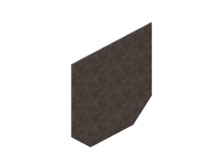 Заглушка торцевая стальная для лотка водоотводного бетонного 6181-6Б, рис. 1