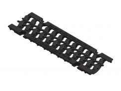 Решетка водоприемная Drive DN100 шина чугунная ВЧ кл. E600, рис. 1