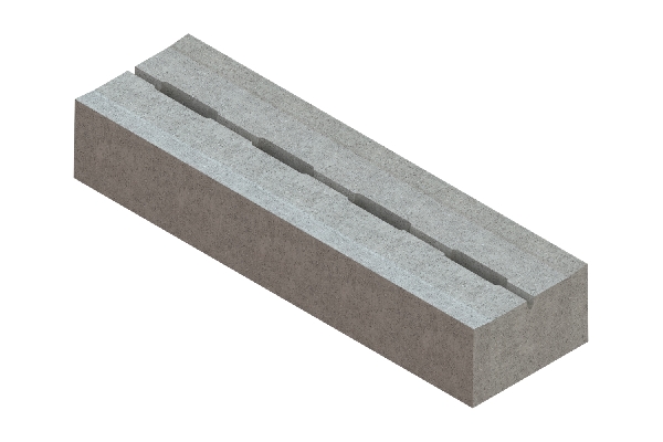 Решетка водоприемная фибробетонная DN200 кл.E600, рис. 1