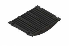 Решетка водоприемная Max DN500 щелевая чугунная ВЧ кл.F900 29306, рис. 1