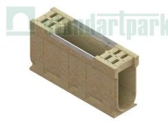 Блок монолитный CompoMax полимербетонный ревизионный к ПУ DN200 h51 кл. Е 759058, рис. 1