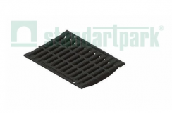 Решетка водоприемная Basic DN300 щелевая чугунная ВЧ кл. С250, рис. 1