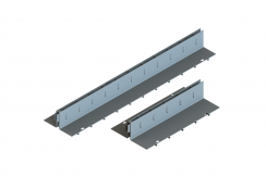 Щелевая насадка Slim Drain серии Drive T-образная DN100 кл. С250, рис. 1