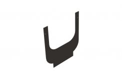 Переходник пластиковый для лотков водоотводных модернизированный 6855/6-4, рис. 1