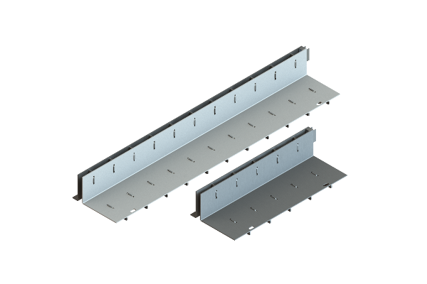 Щелевая насадка Slim Drain серии Drive L-образная DN200 кл. С250, рис. 1