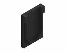 Заглушка блока монолитного водоотводного начальная 67819-H, рис. 4