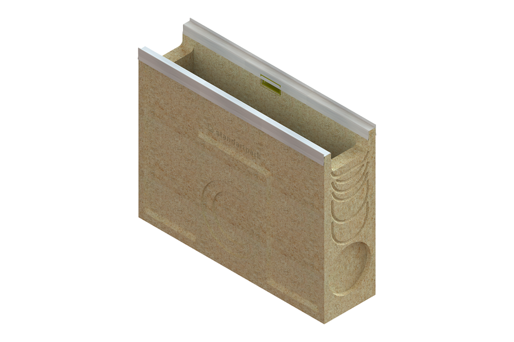 Пескоуловитель полимербетонный CompoMax Basic DN100 h390, рис. 2
