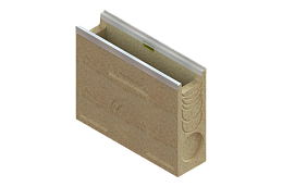 Пескоуловитель полимербетонный CompoMax Basic DN100 h390, рис. 2