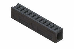 Блок монолитный водоотводный CompoMax DN100 полимербетонный кл. С 70953, рис. 3