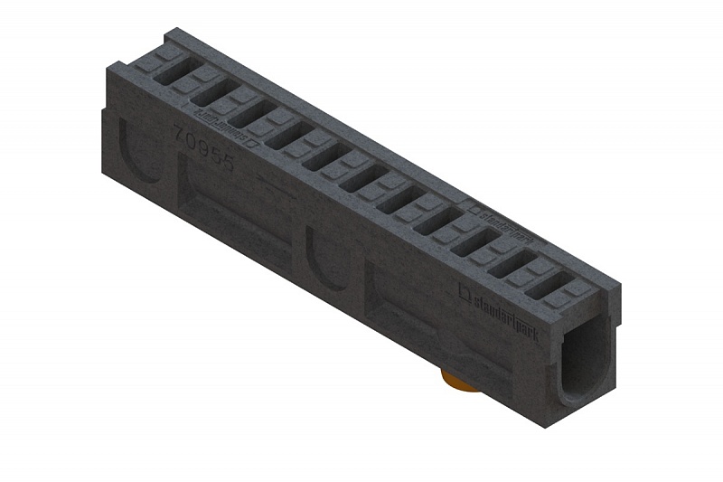 Блок монолитный водоотводный CompoMax DN100 полимербетонный кл. С 70953, рис. 6