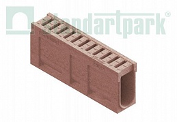 Блок монолитний водоотводной CompoMax полимербетонный DN150 h41 кл. E 72905, рис. 4