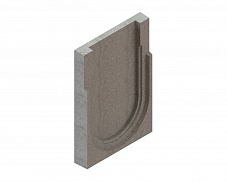 Заглушка торцевая полимербетонная для блока монолитного конечная 67219-5К, рис. 3