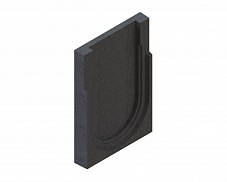 Заглушка торцевая полимербетонная для блока монолитного конечная 67219-5К, рис. 4