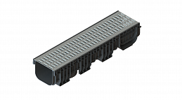 Решетка штампованная Basic DN200 оцинкованная кл. А15, рис. 2