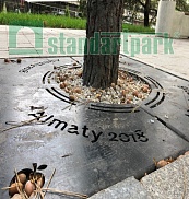 Решетка приствольная стальная квадратная внутренний диаметр 500 мм, рис. 2