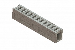 Блок монолитный водоотводный CompoMax DN100 полимербетонный кл. D400 70954, рис. 2