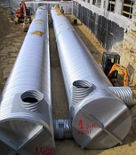 Стальной резервуар объемом емкости 90 м3